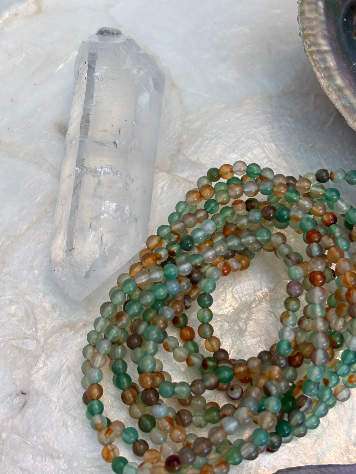 Peacock Agate Bracelet