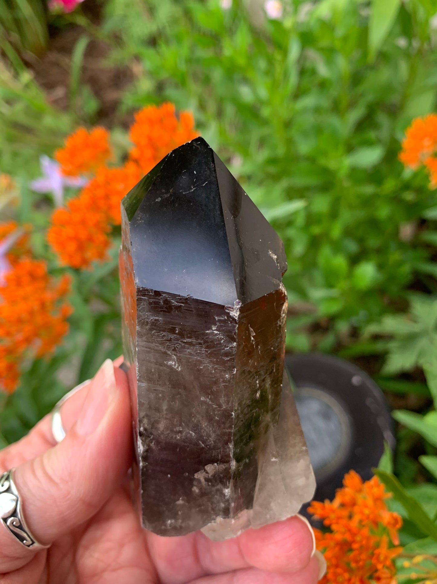 Smokey Quartz Cluster - Brazil