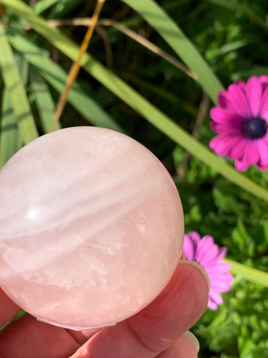 Rose Quartz Sphere