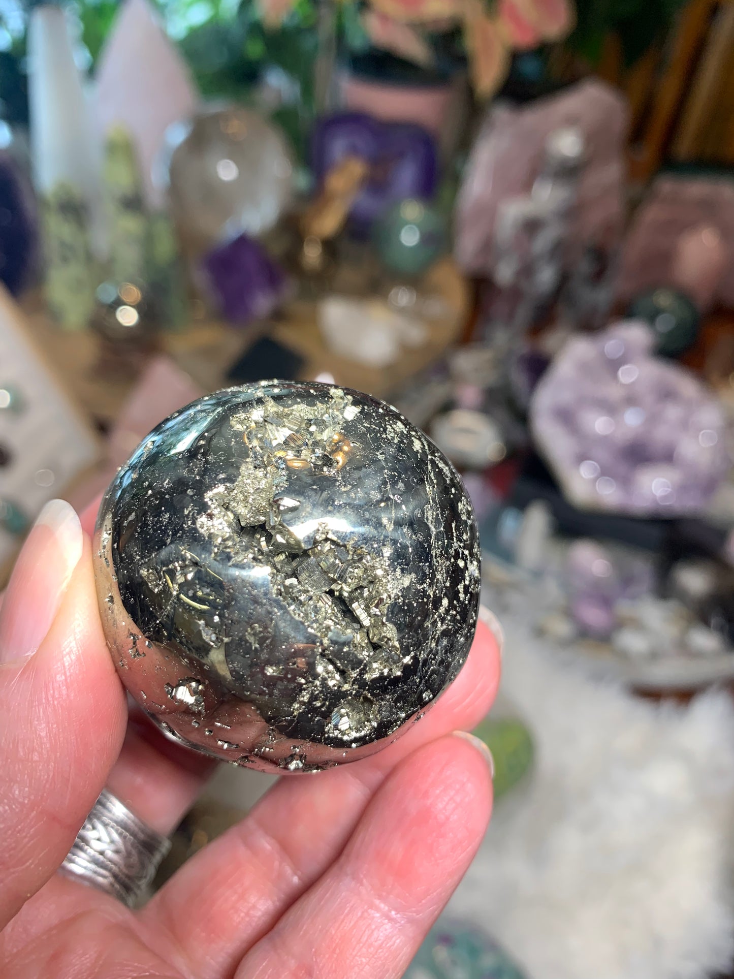 Pyrite Sphere - Peru