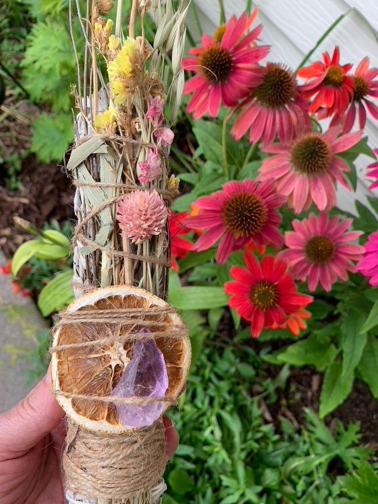 Amethyst White Sage Bundle