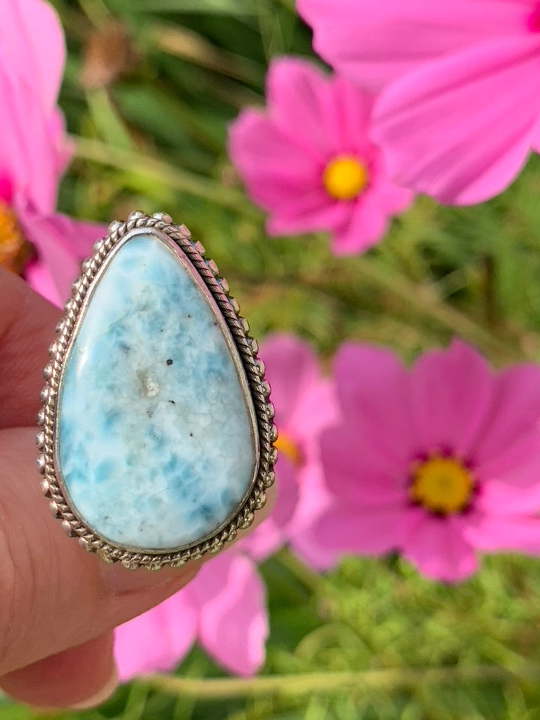 Larimar Ring Size 7