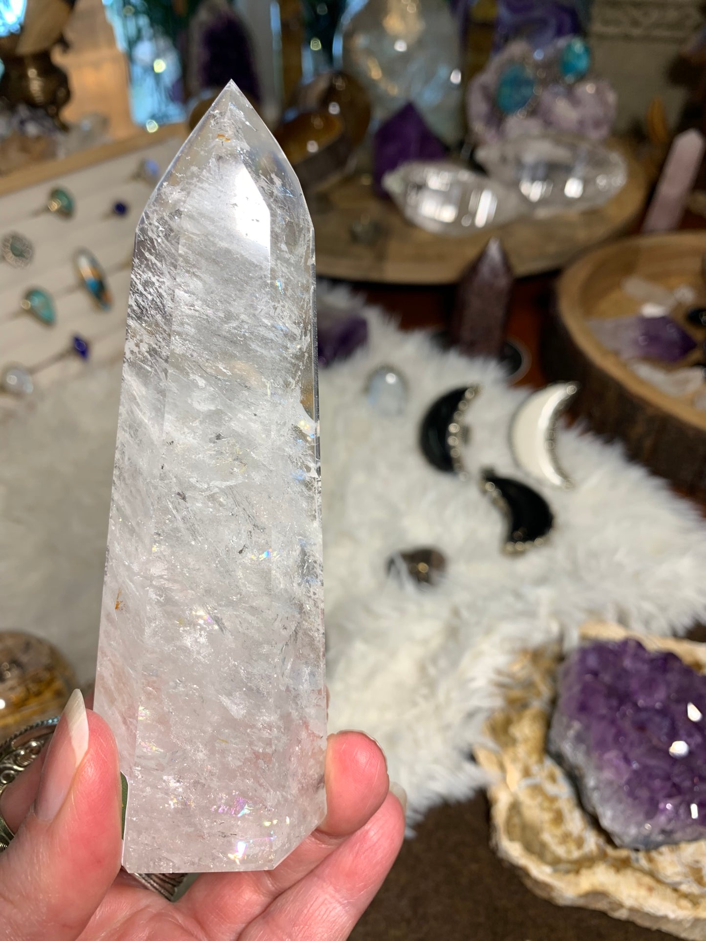 Clear Quartz generator - Brazil