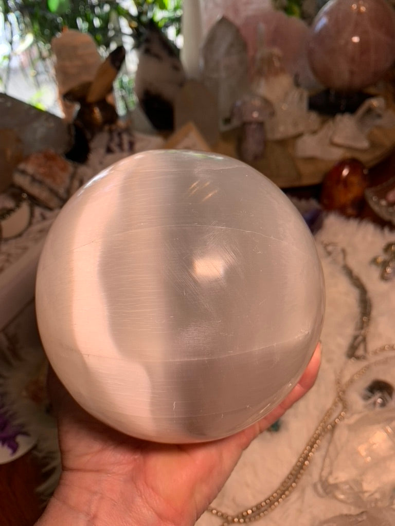 Selenite Sphere