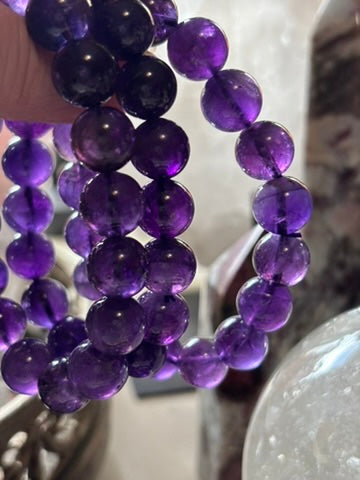 Amethyst Bracelet | 11-12mm