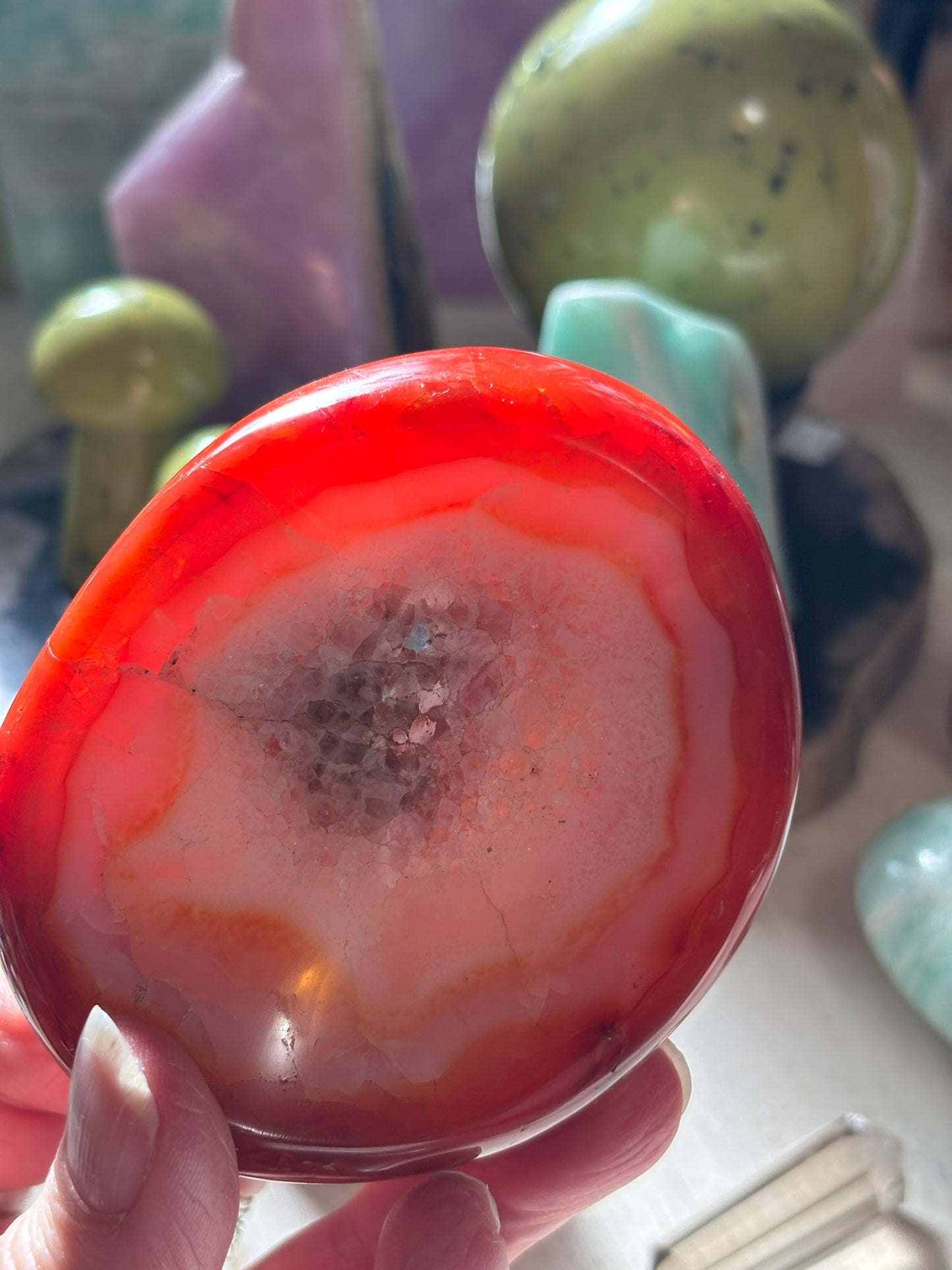 Carnelian Bowl - Madagascar