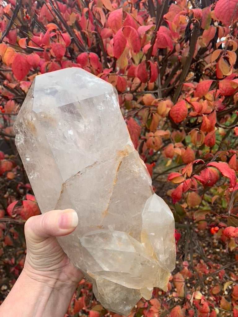 Smokey Lemurian Quartz Point