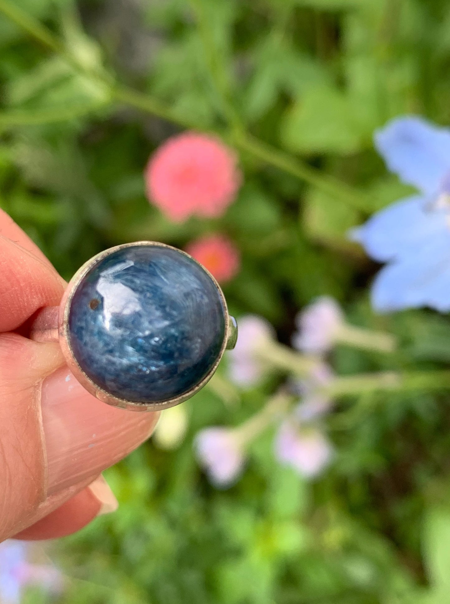 Blue Kyanite Ring size 8