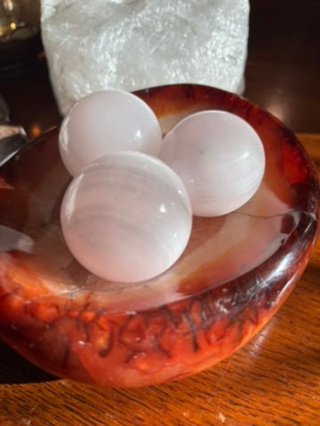 Mangano Pink Calcite - sphere - Pakistan