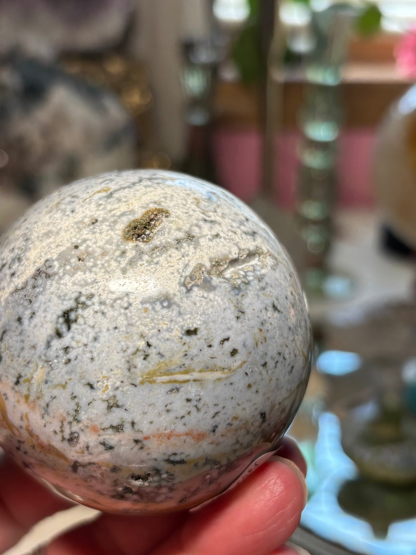 Sea Jasper Sphere - Madagascar