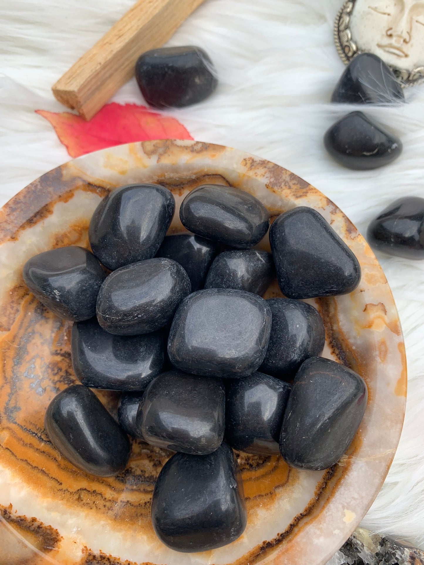 Black Tourmaline - Tumble | India