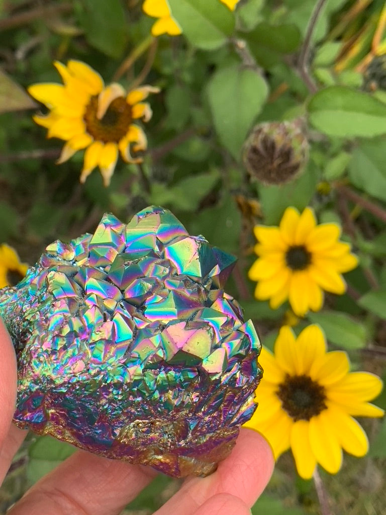 Aura Quartz Cluster