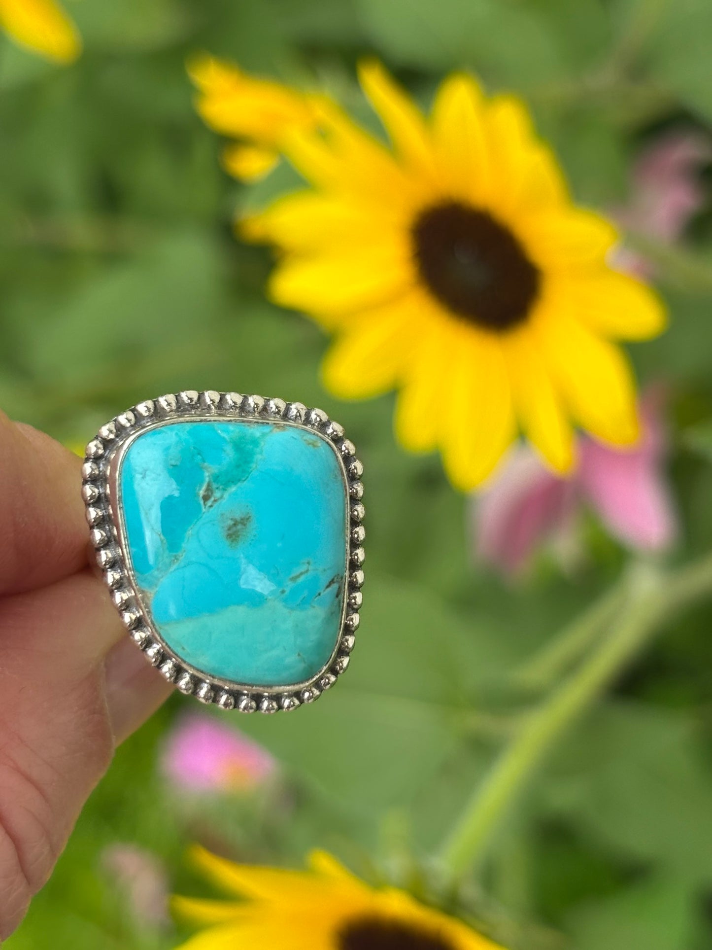 Turquoise Ring size 7