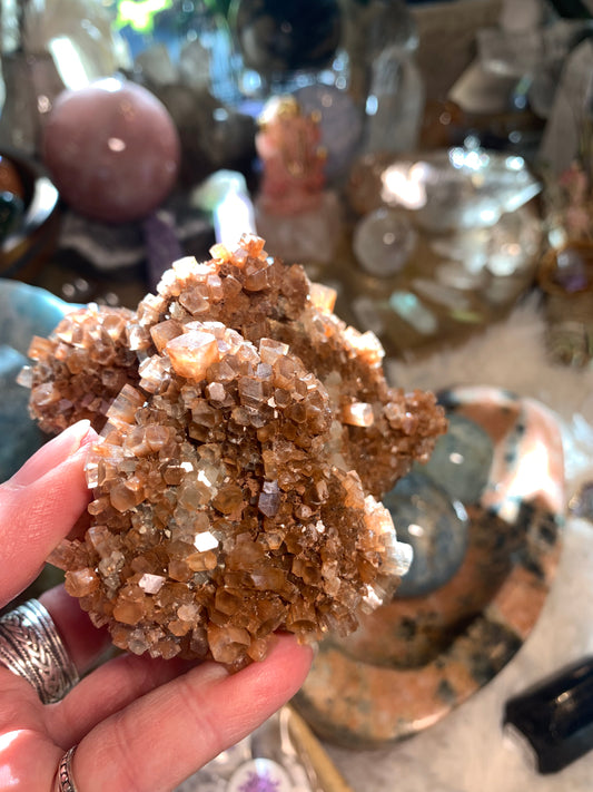 Medium Star Aragonite Cluster