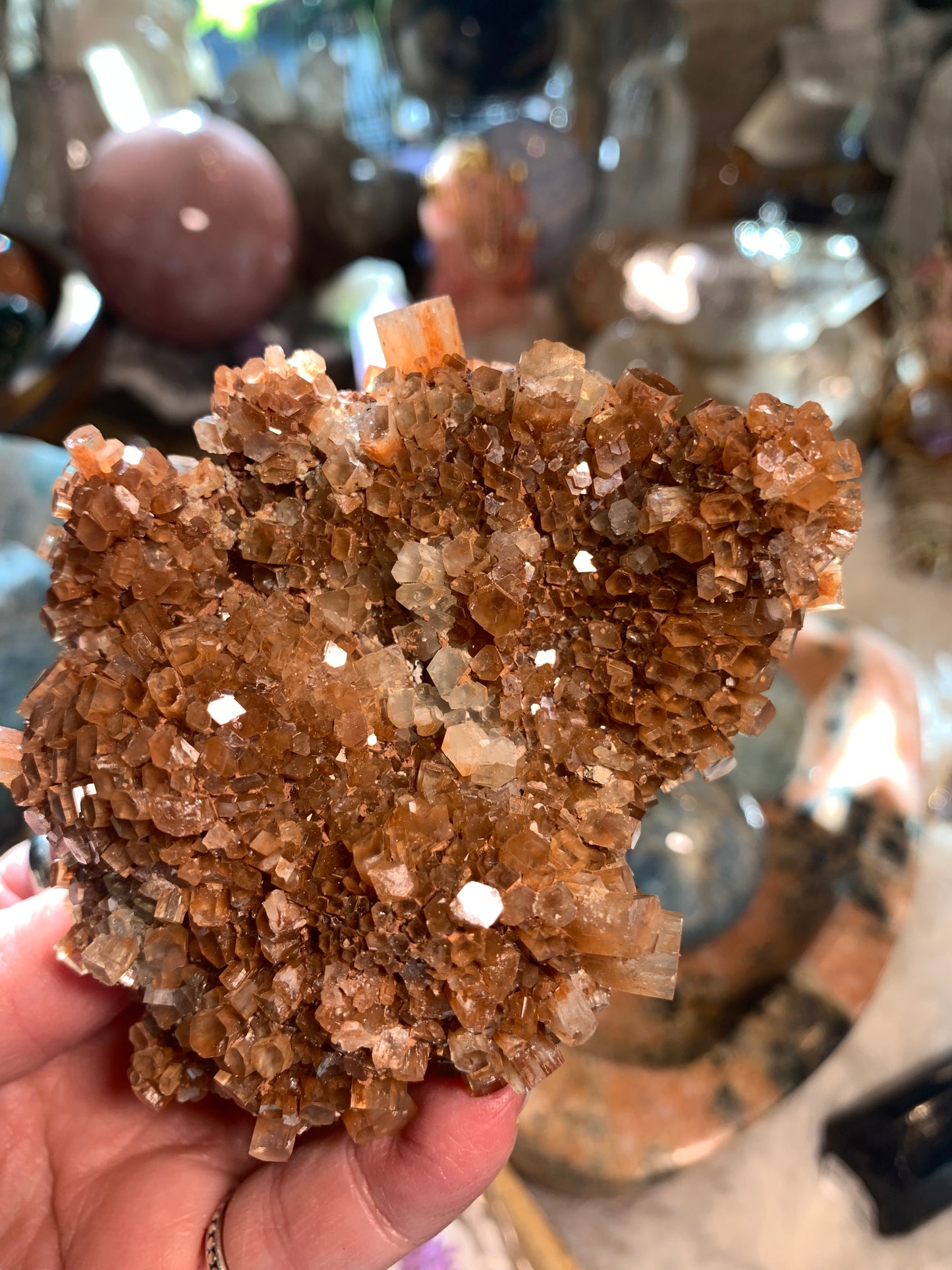 Medium Star Aragonite Cluster