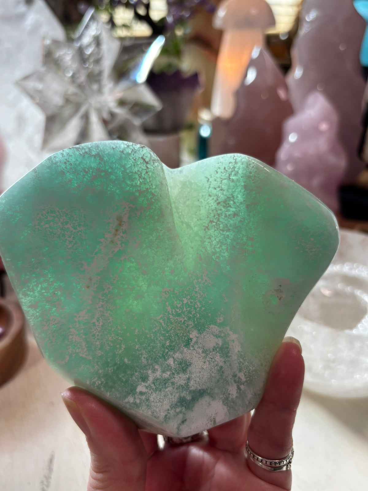 Caribbean Calcite - Free Form/ Heart