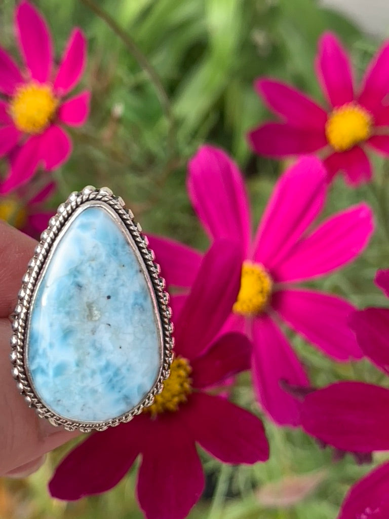 Larimar Ring Size 7