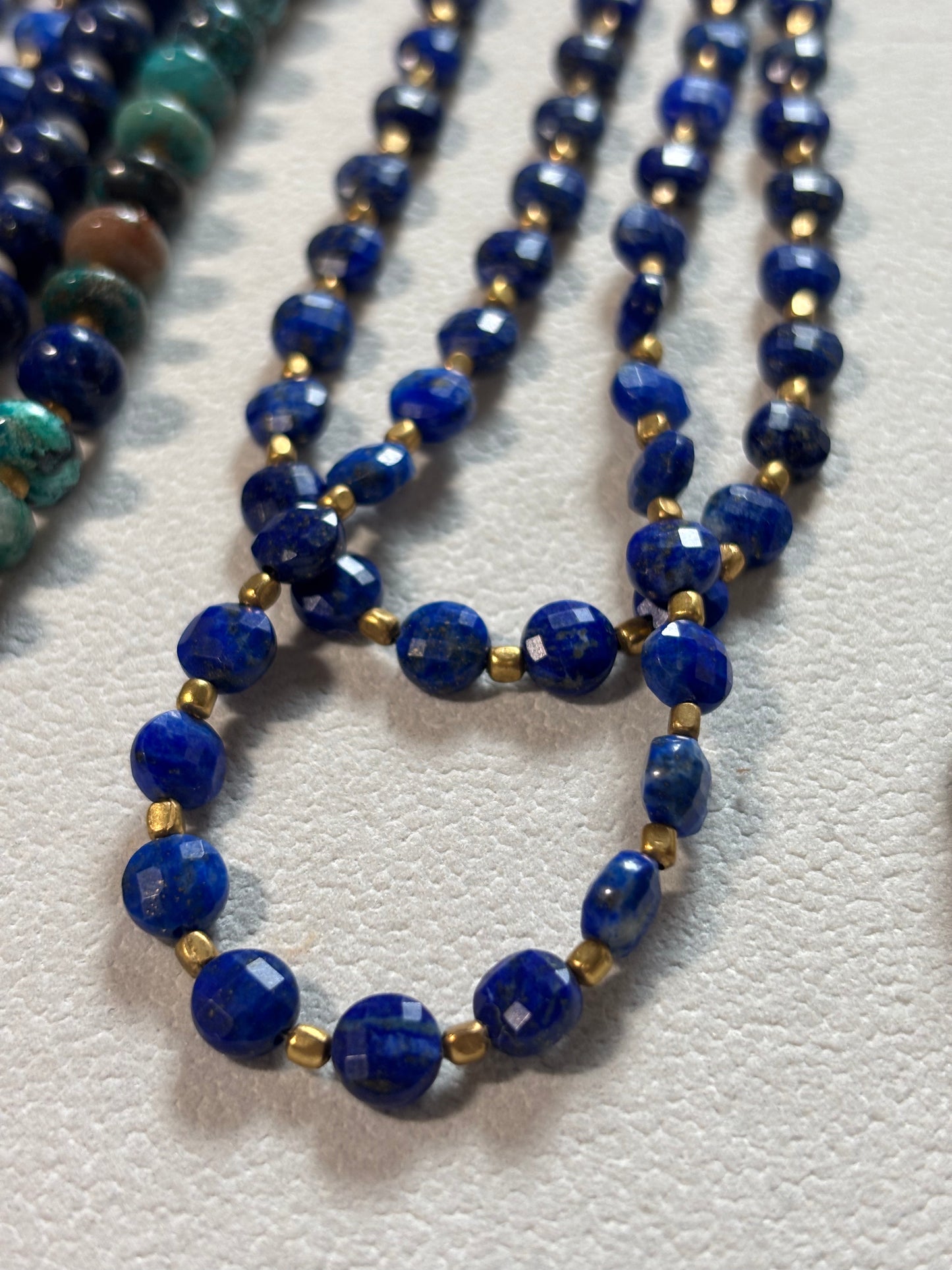 Deep Current — Faceted Lapis Lazuli