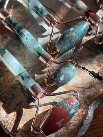 Bloodstone Crystal Facial Roller