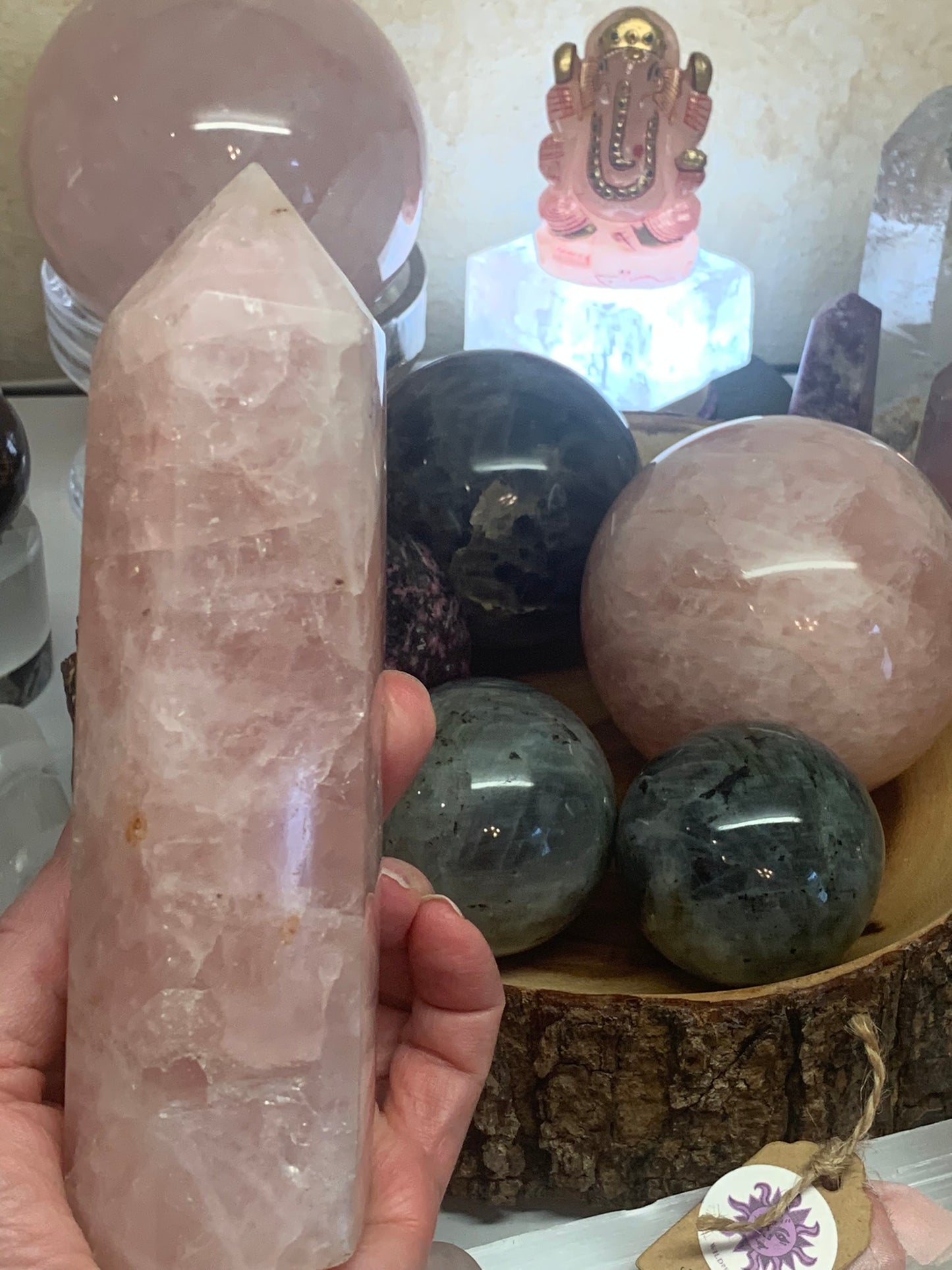 Rose Quartz Generator - Madagascar