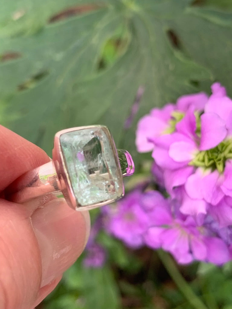 Aquamarine Ring size 10