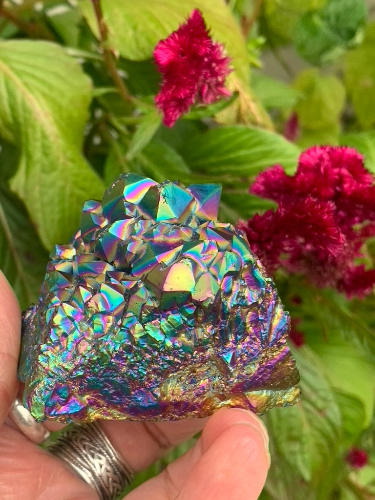 Aura Quartz Cluster