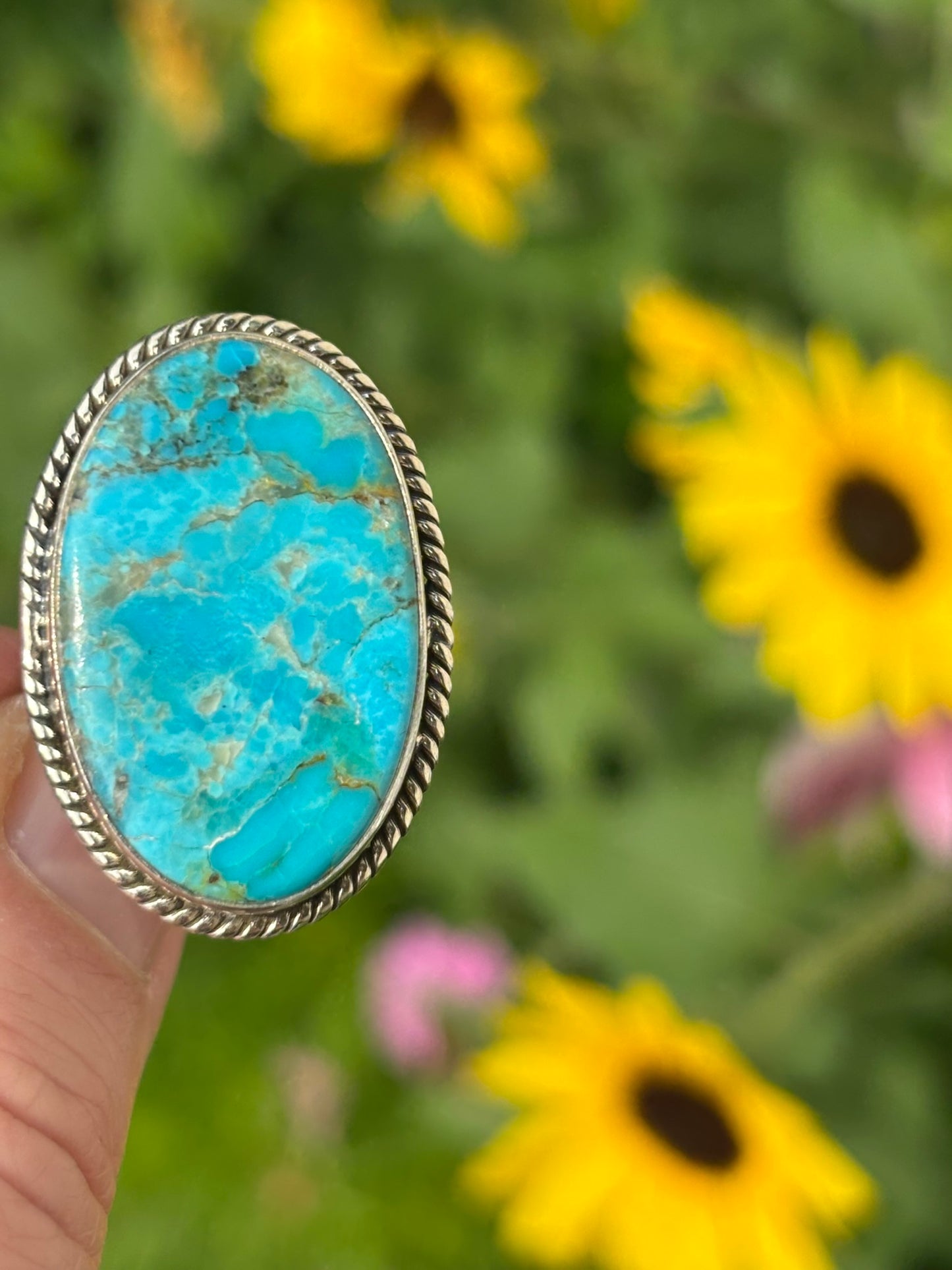 Turquoise Ring size 7