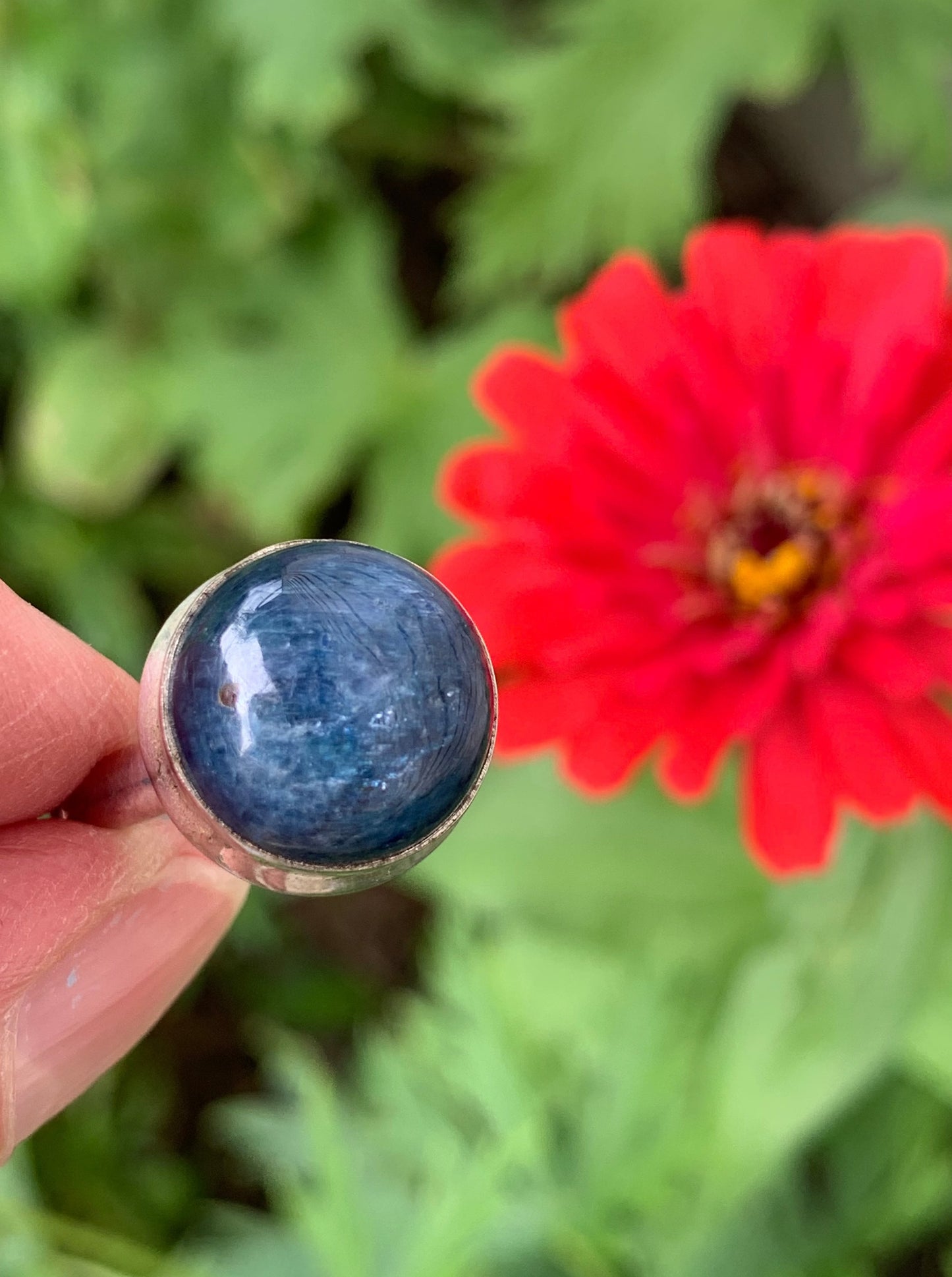 Blue Kyanite Ring size 8