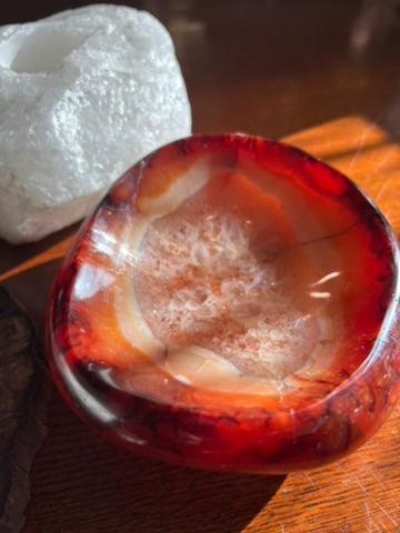 Carnelian Bowl - Madagascar