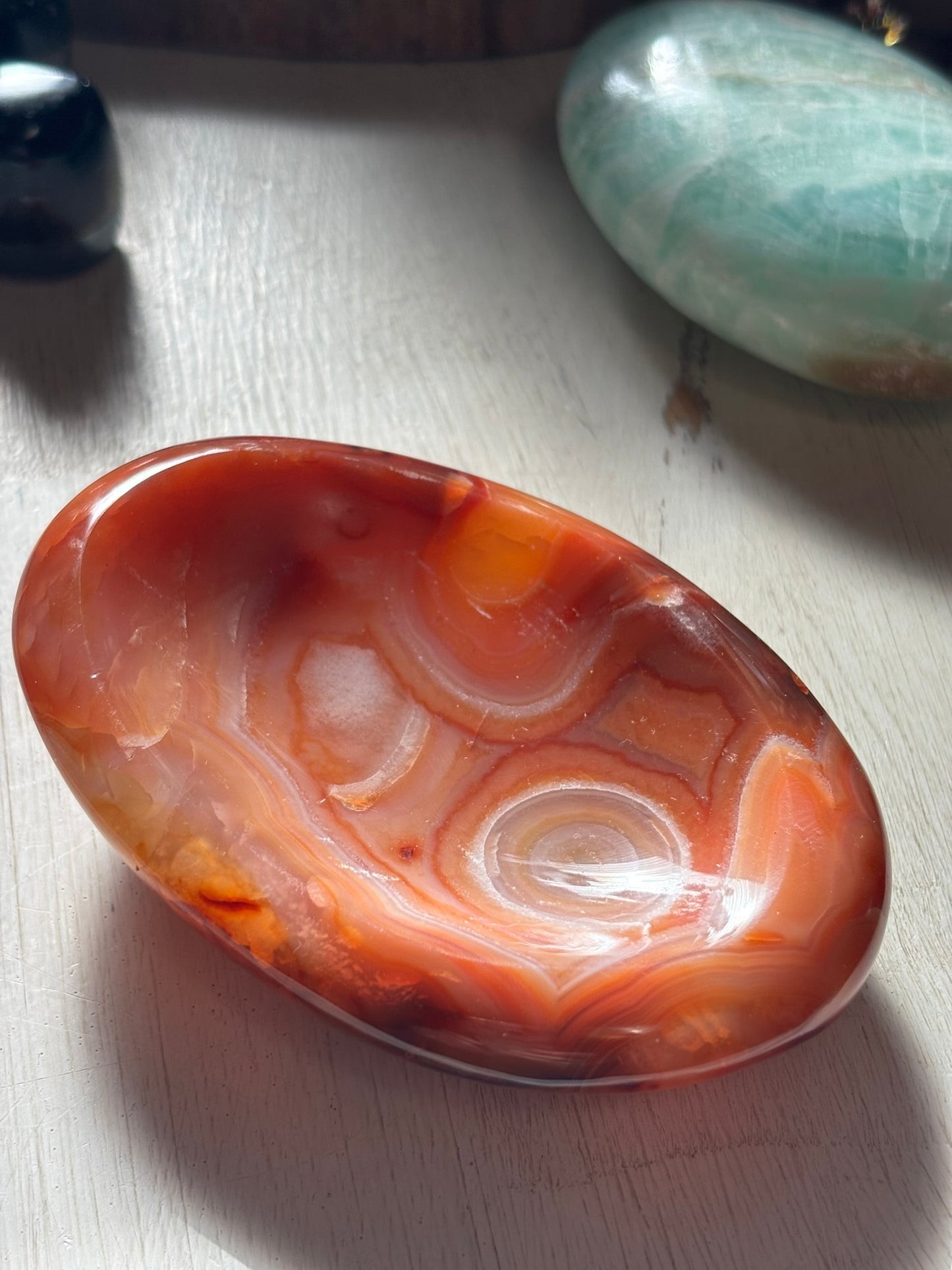 Carnelian Bowl - Madagascar