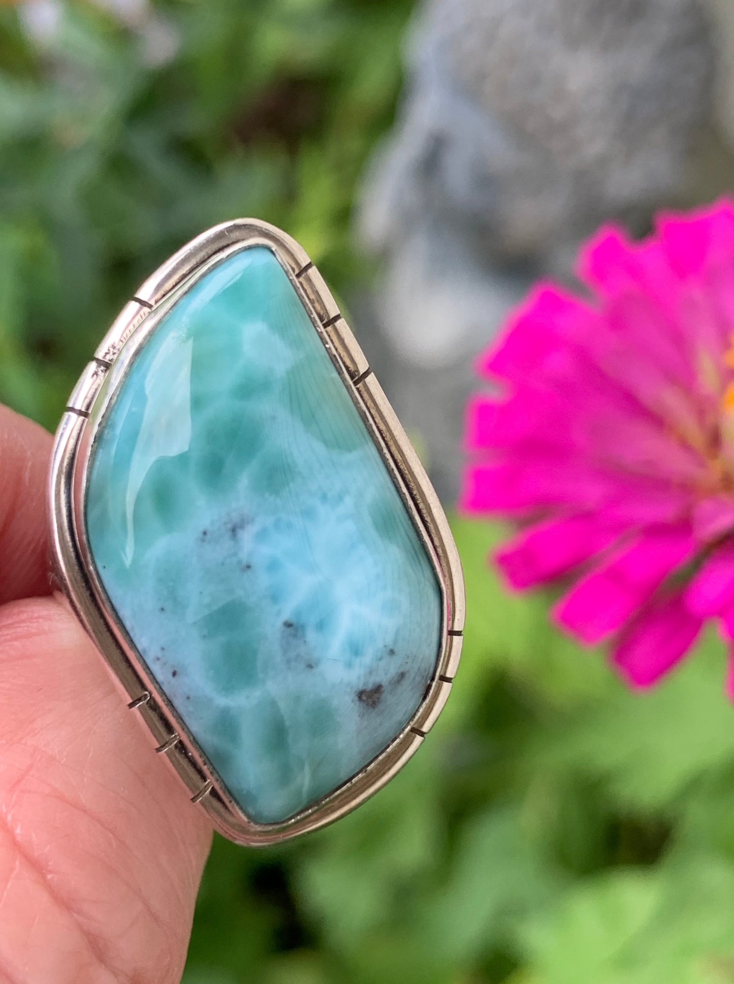 Larimar Ring Size 9