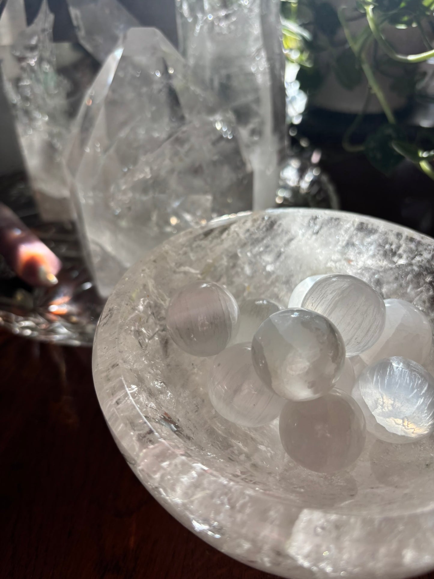 Selenite Sphere