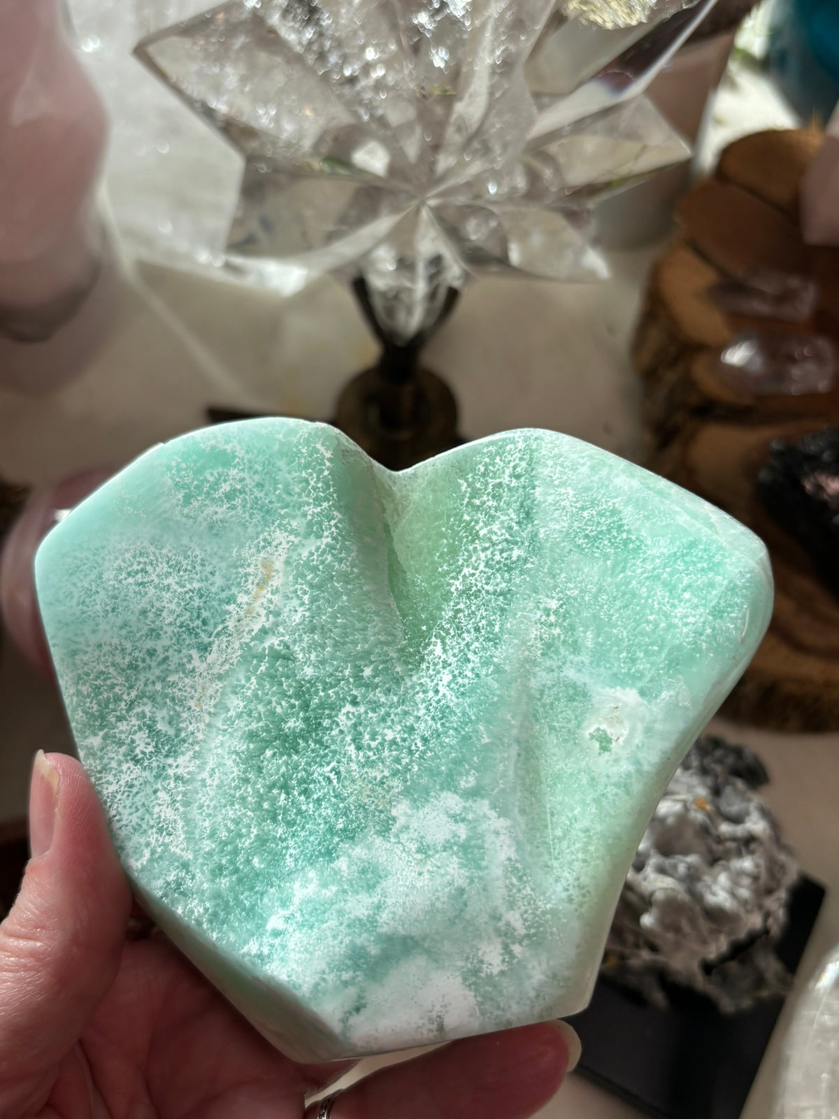Caribbean Calcite - Free Form/ Heart