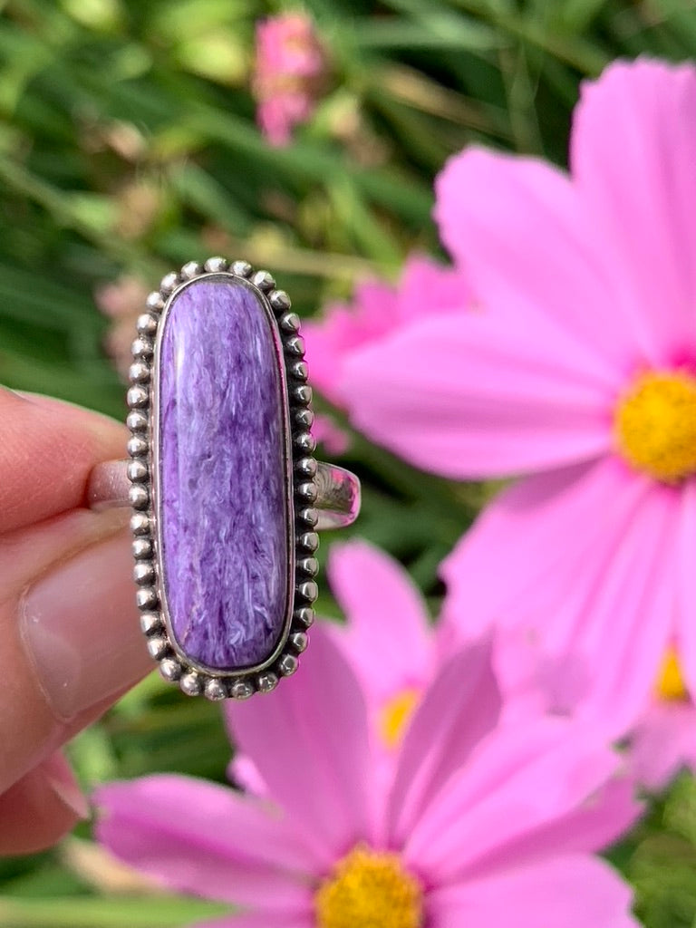 Charoite Ring size 7