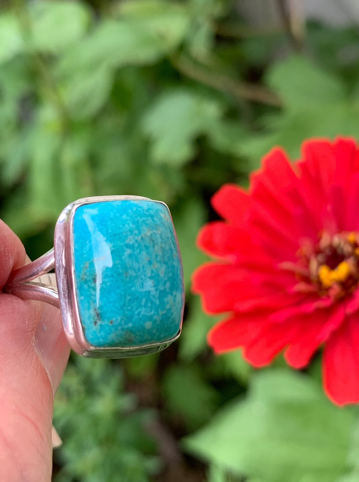 Turquoise Ring size 8