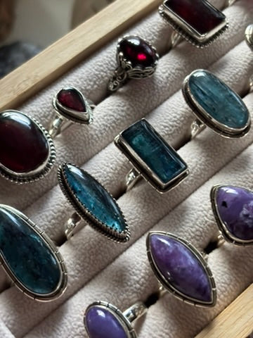 Charoite Ring size 7