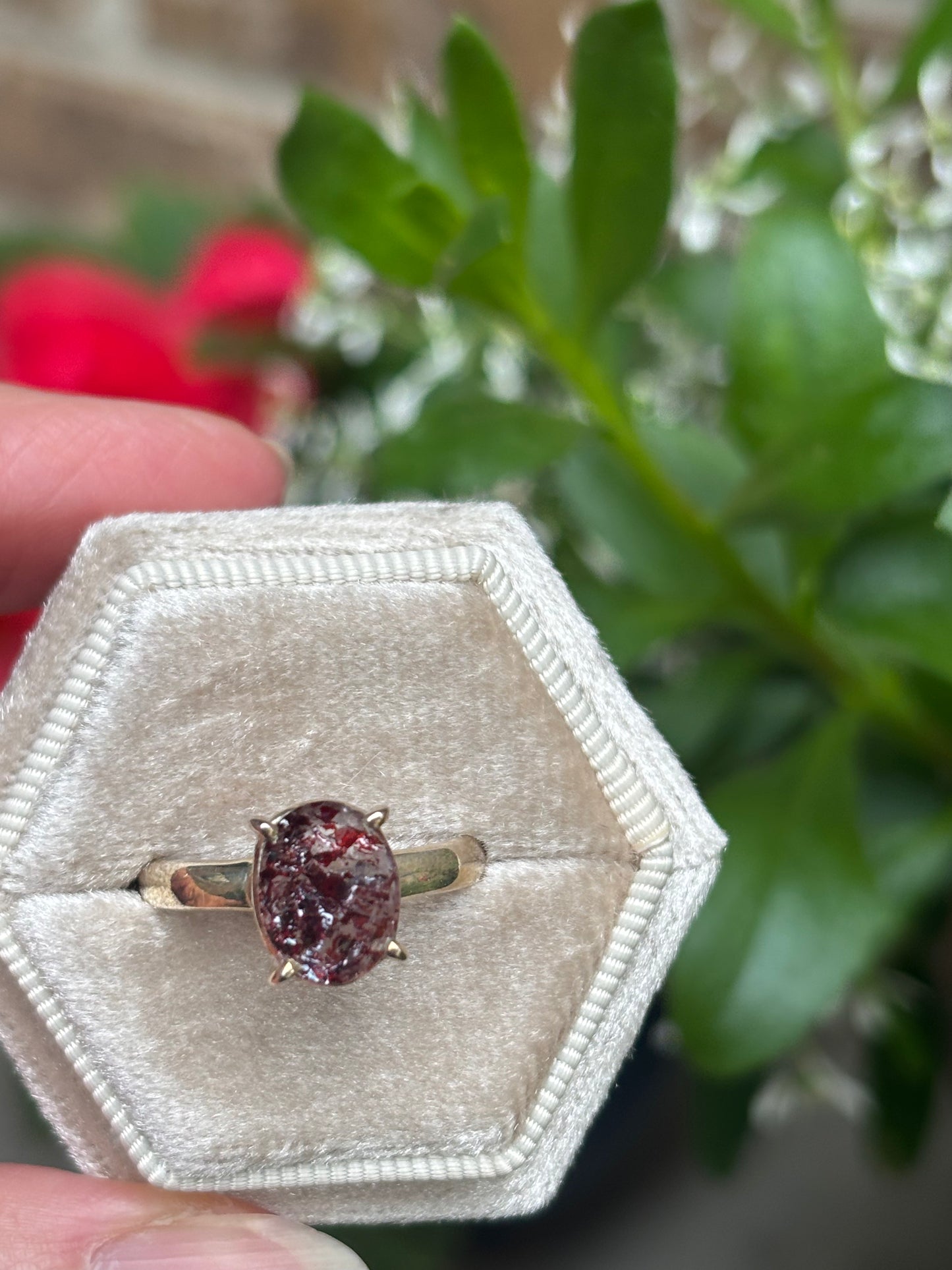 Lepidocrocite Ring Size 8