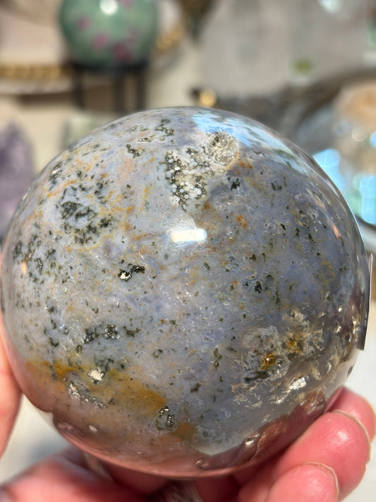 Sea Jasper Sphere - Madagascar