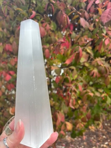 Selenite Obelisk