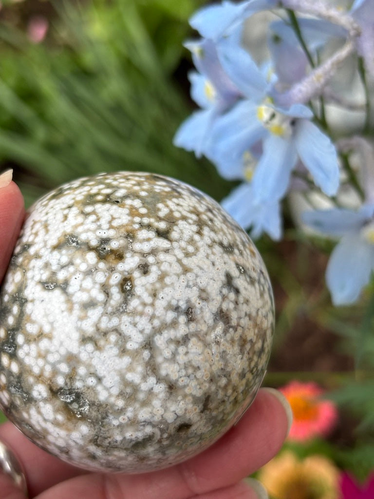 Sea Jasper Sphere - Madagascar