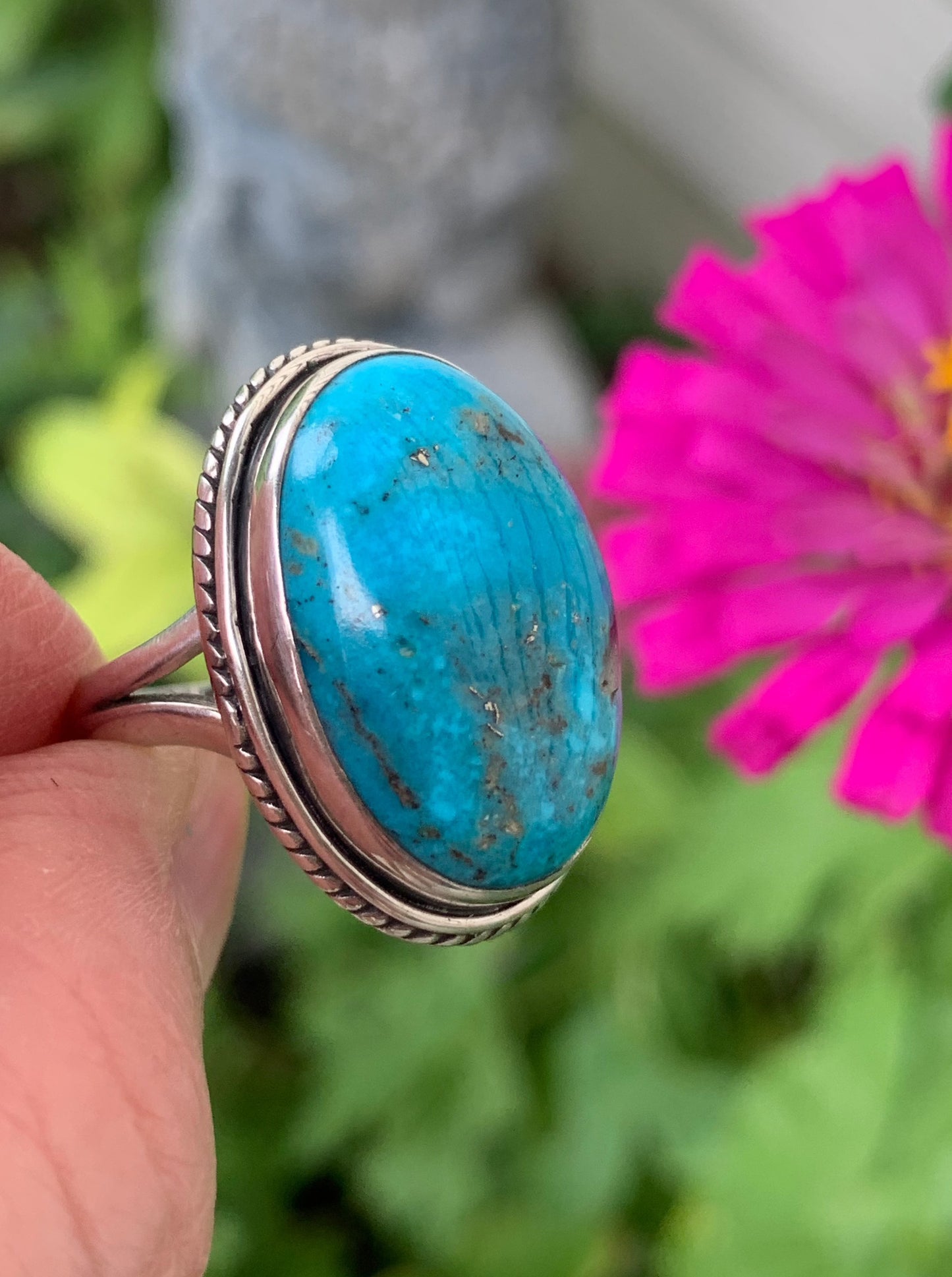 Turquoise Ring size 7