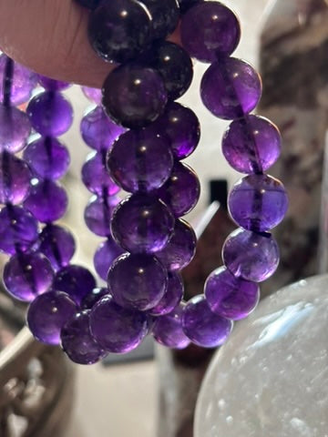 Amethyst Bracelet | 11-12mm