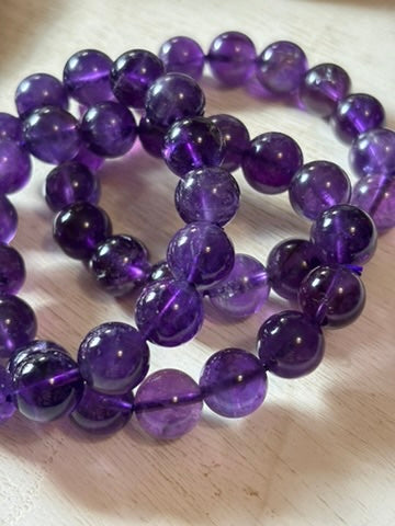 Amethyst Bracelet | 11-12mm