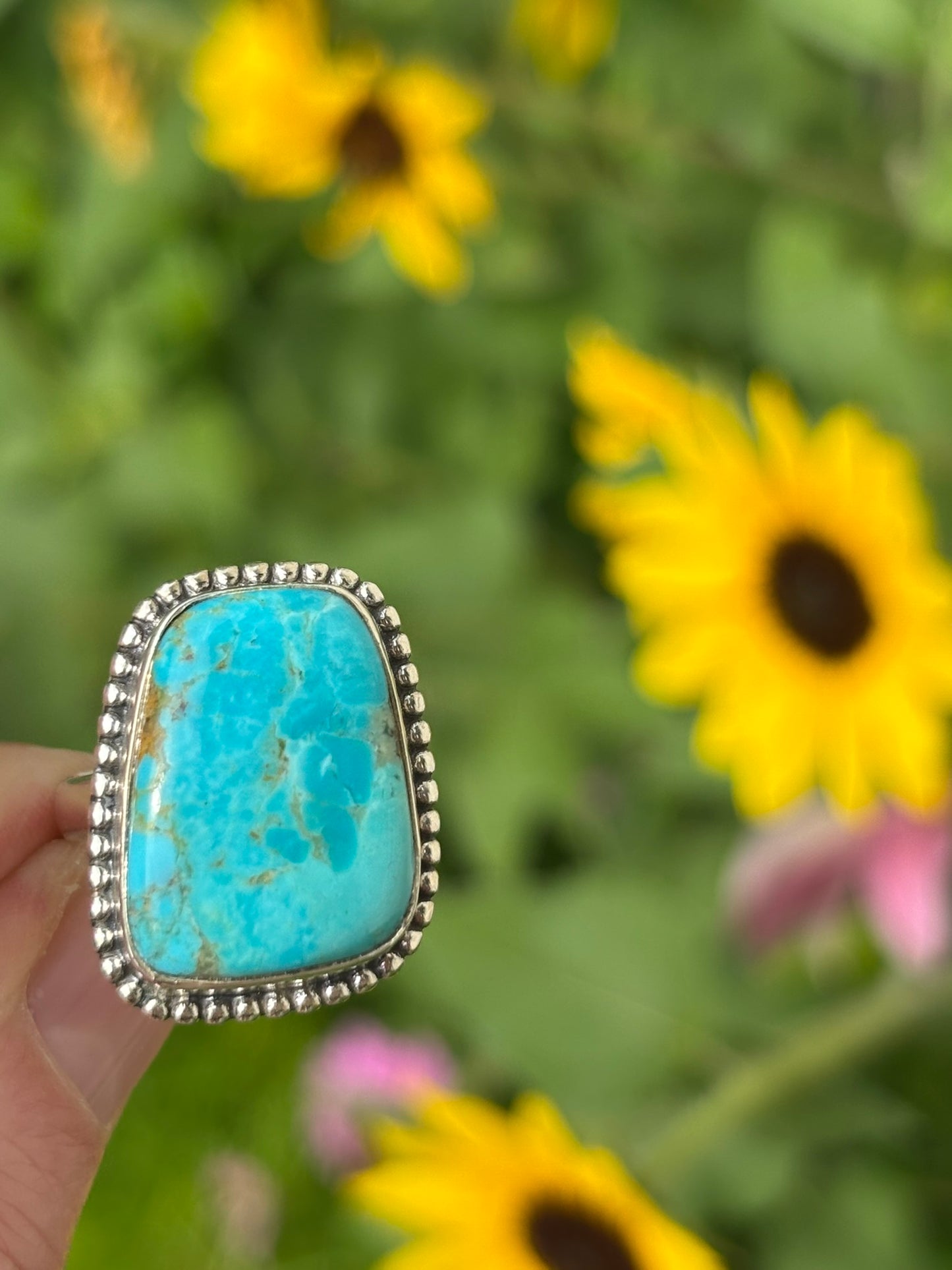 Turquoise Ring size 7