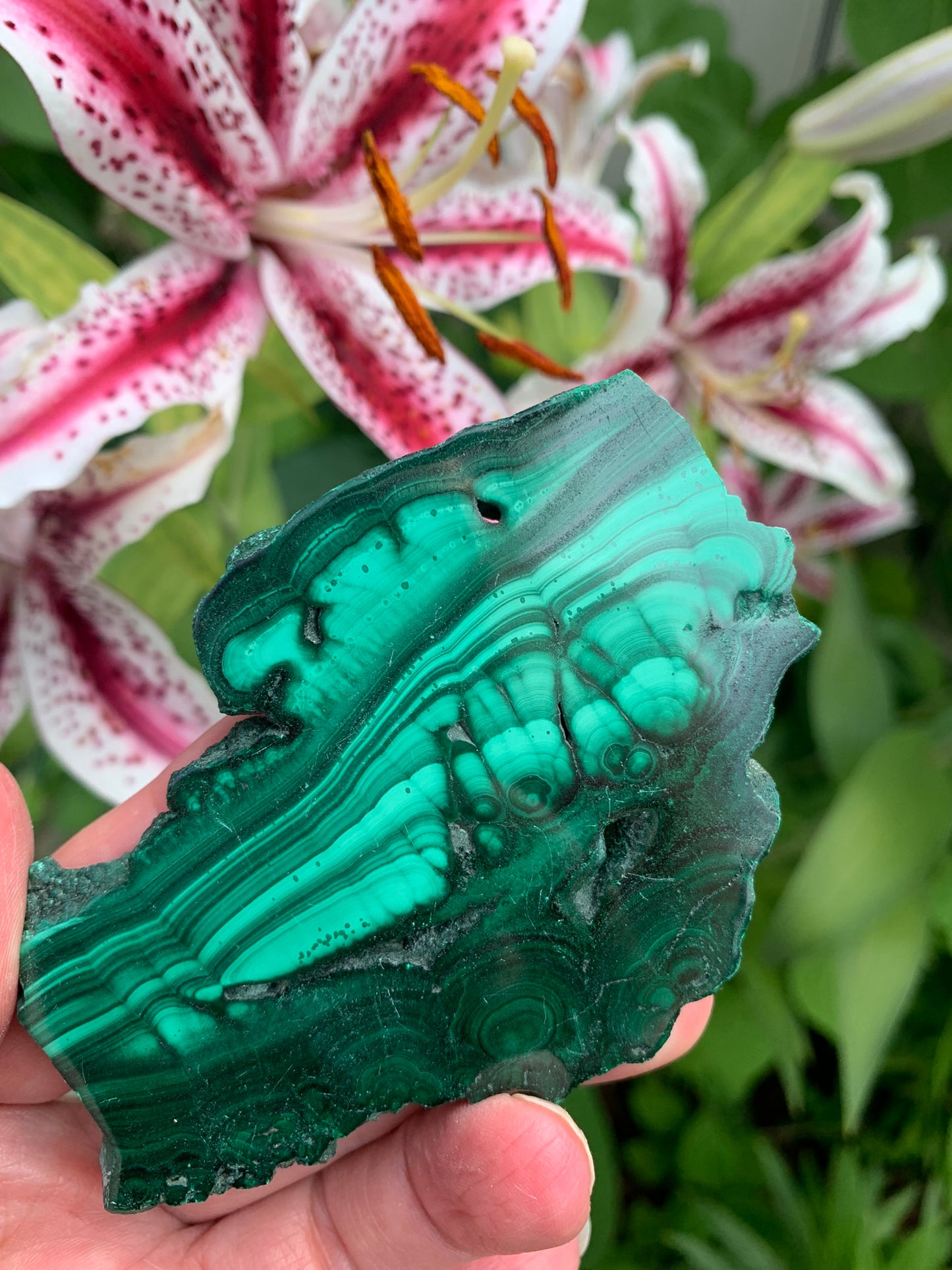 Malachite Charging Plate