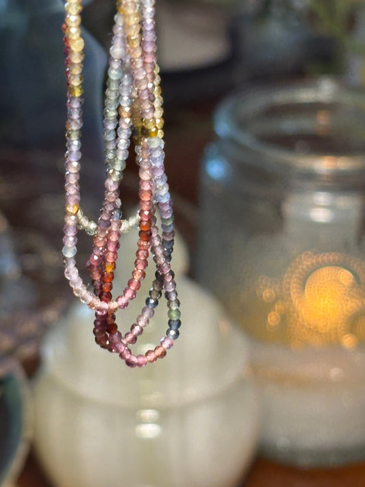 Starlit Canopy - Multi colored Sapphire