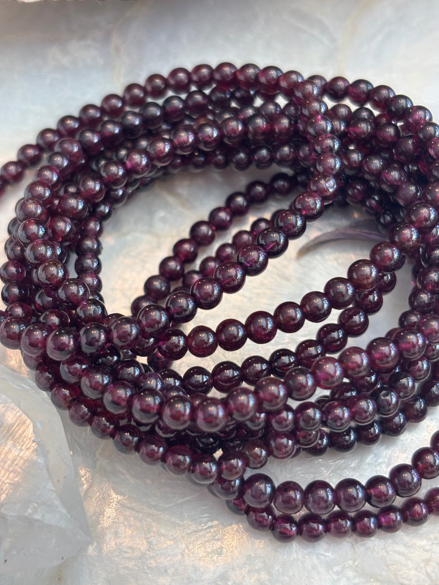 Purple Garnet Bracelet | Mozambique