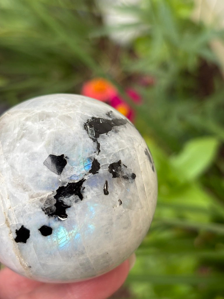 Rainbow Moonstone - Sphere | India