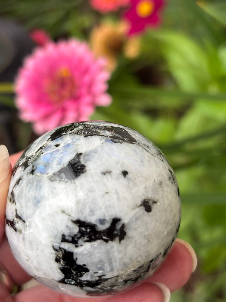 Rainbow Moonstone - Sphere | India