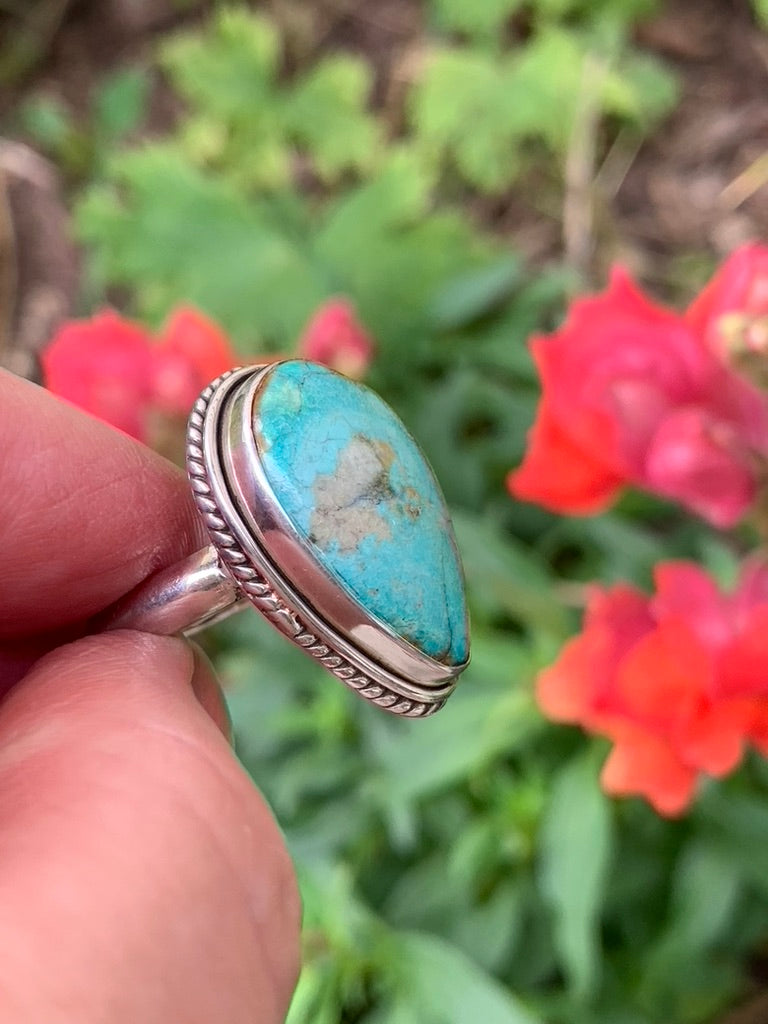 Turquoise Ring size 6.5